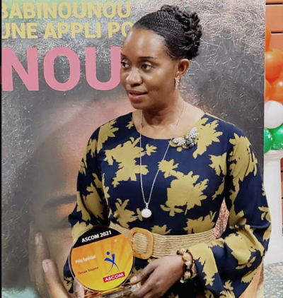 ASCOM 2021 : Pascale Kouamé lauréate du Prix spécial  grâce à son projet Babinounou