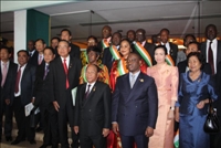 Coopération sud-sud / En visite officielle en Côte d’Ivoire: Guillaume Soro et Heng Samrin officialisent l’union entre la Côte d’Ivoire et le Cambodge