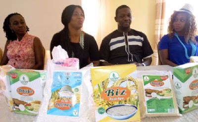 Des produits faits à base du riz local et de manioc présentés aux agriculteurs à Vavoua