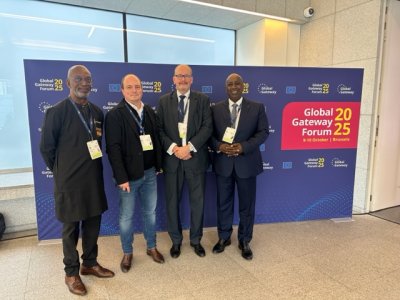Assises du Global Gateway Forum: le  porte-parole des pays producteurs de cacao de l’ICCO à Bruxelles