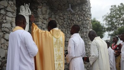 Assomption 2021: Inauguration d’une grotte mariale à Boni Kouassikro