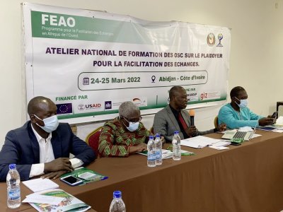 Des OSC se forment sur le plaidoyer pour la facilitation des échanges en Afrique de l’ouest