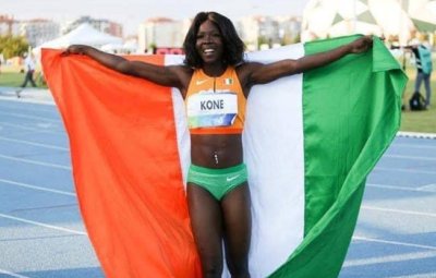 Athlétisme: L’Ivoirienne Koné Maboundou remporte la course de 100 m lors de la Diamond League à Stockholm (Suède) avec un temps de 11.33's