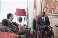 Le Chef de l’Etat a reçu le Directeur Financier du Groupe de la Banque Mondiale