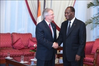 Economie émergente en 2020 /  Les USA apportent leur soutien à la Côte d’Ivoire :  Les promesses de l’Ambassadeur Terence McCulley