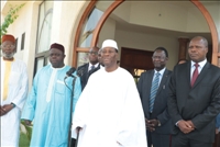 Audience du Président Ouattara : Le Chef de l’Etat a reçu deux émissaires du Président de la Gambie