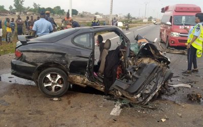 Côte d'Ivoire: trois décès calcinés dans une collision sur l'Autoroute du Nord