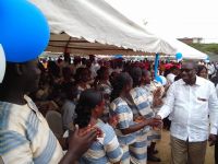 Treichville/ Finale du Concours de Chant Chrétien : Francois Albert AMICHIA communie avec ses coreligionnaires