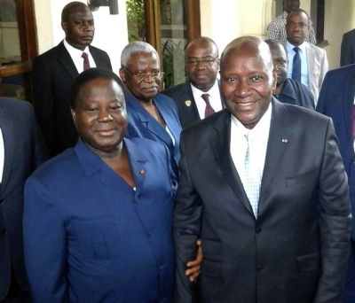 Kablan Duncan a rencontré samedi à Paris l’ex-président Henri Konan Bédié