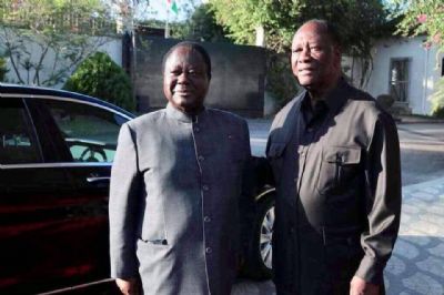 Le dialogue renoué entre Bédié et Ouattara après un tête-à-tête à Abidjan