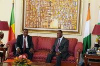 Le Président ivoirien s’entretient avec son homologue béninois à Abidjan