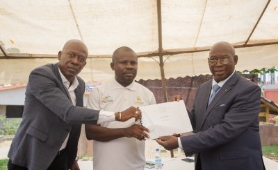 Bingerville : passation de charges et remise de kits scolaires à la Cité OPES 1 Tranche 2 