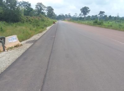 Bitumage de l'axe M'batto–Anoumaba–Céchi : une importante infrastructure destinée à rapprocher les populations de l'Agneby-Tiassa et du Moronou