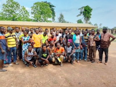 Bocanda : Début de la formation de 200 jeunes, initiée par la Fondation André Silver Konan en partenariat avec l’Agence Emploi Jeunes