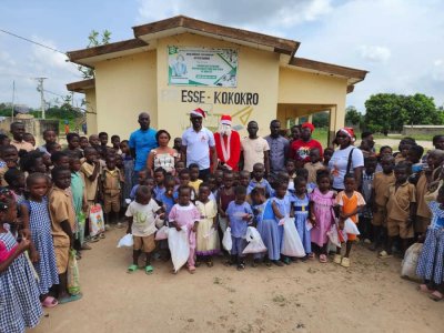Bocanda: La Fondation André Silver Konan lance la 2e édition de la Caravane de Noël et gâte des milliers d’enfants 