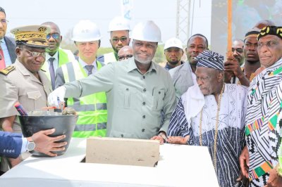 Bondoukou : Le ministre Mamadou Sangafowa-Coulibaly lance les travaux d'une centrale photovoltaïque de 50 MWc pour alimenter 358 000 foyers