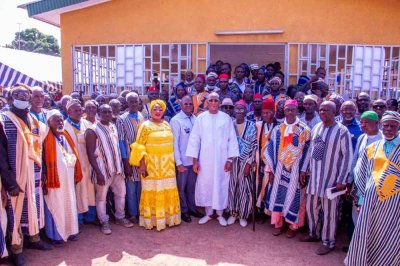 Boundiali : Bruno Koné offre la CMU aux chefs traditionnels de la Bagoué