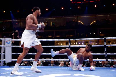 Boxe : Vainqueur par K.-O. dès le 2e round, Joshua a fait redescendre Ngannou sur terre