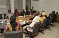 Madame le directeur général du conseil du café-cacao reçoit l’association CROPLIFE