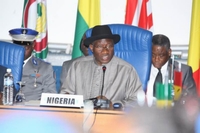 CAN-2013 - Le président du Nigeria félicité les Super Eagles