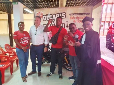 Célébration des 70 ans de Solibra: un gagnant du jeu 