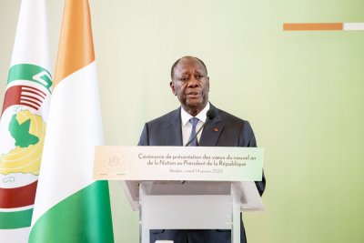 Voeux du nouvel An: Alassane Ouattara échange avec le Monde Académique, des Entreprises publiques, du Secteur privé, de la Société civile, de la Chefferie traditionnelle et des Guides religieux