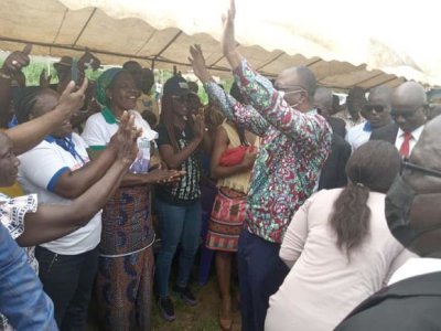 Rentré au pays après 10 ans d'exil: Damana Pickass lavé et purifié par ses parents de Fresco