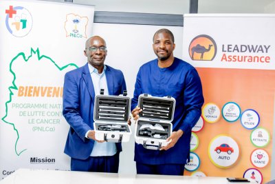 Côte d'Ivoire:  Leadway Assurance offre 02 thermo-coagulateurs au programme national de lutte contre le cancer pour le traitement du cancer du col de l'utérus.