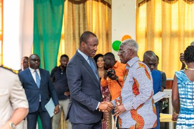 Conseil régional du Haut-Sassandra/ Djédjé Mady à Mamadou Touré « Bonne Chance Monsieur le Président, nous sommes avec toi »