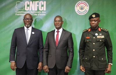 Réaffirmation et matérialisation des frontières terrestre et maritime Côte d'Ivoire-Ghana : les membres des Commissions techniques mixtes officiellement installés