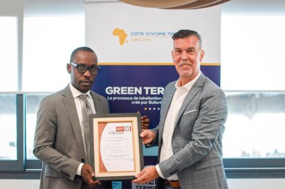 Certification environnementale : Côte d'Ivoire Terminal obtient le plus haut niveau de labellisation '' Green Terminal ''