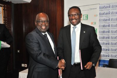 Les factures d’électricité et d’eau désormais payables aux agences Ecobank