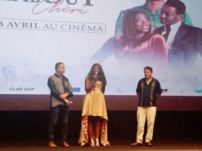 Cinéma : projection à Abidjan en avant-première de la comédie romantique '' Marabout Chéri ''