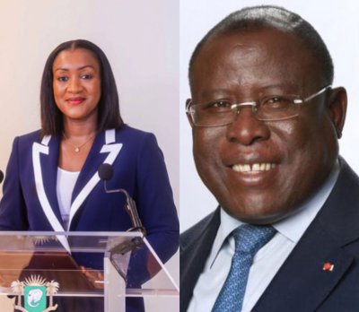 Côte d'Ivoire : Cissé Bacongo nommé ministre-gouverneur du district d'Abidjan, Masseré Touré nommée SG de la présidence (Officiel)