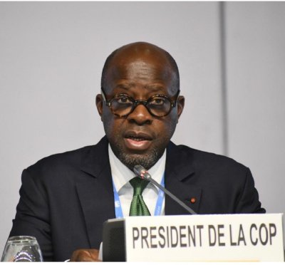 Clôture de la COP 15 : des décisions importantes ont été prises, selon le président Alain-Richard Donwahi