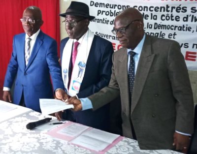 Coalition: Les partis politiques de gauche se mettent ensemble