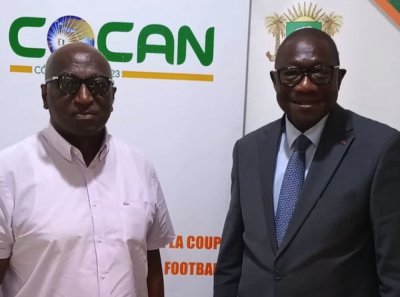 Cocan 2023: le président François Albert Amichia a rencontré Jacques Anouma