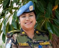 Côte d’Ivoire : l’ONU décore la première femme commandant d’un contingent