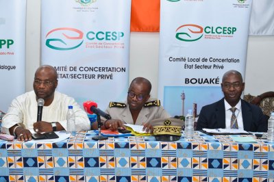 Comité local de Concertation État-Secteur privé de Bouaké : le CCESP a conduit une mission d'imprégnation des activités