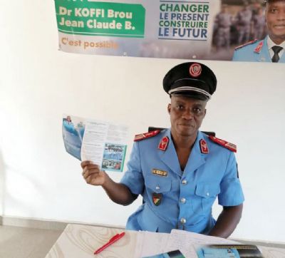 Police ivoirienne: candidat au poste de DG du FPPN, Dr Koffi Brou promet le «changement»