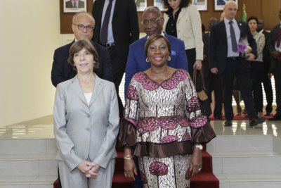 Coopération Côte d’Ivoire – France : Catherine Colonna en visite de travail à Abidjan