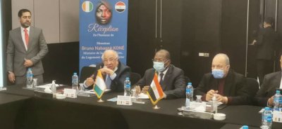 Coopération: le ministre Bruno Koné en visite de travail en République Arabe d'Egypte
