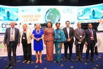 Cop 15 : la ministre Nassénéba Touré plaide pour l'accès des femmes en milieu rural aux propriétés foncières