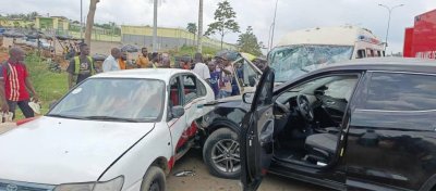 Côte d'Ivoire: 20 victimes dont 03 cas graves dans un carambolage de 4 véhicules à Anyama (Pompiers) 