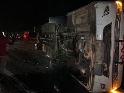 Côte d'Ivoire : 25 victimes, dont 2 décès, dans un accident sur la route de Tiébissou (Pompiers)