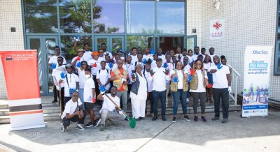 Côte d'Ivoire: 325 kg de déchets plastiques collectés dans la lagune Ébrié par des agents de Société Générale Côte d'Ivoire (SGCI)