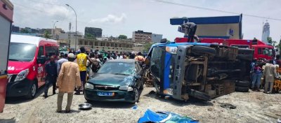 Côte d'Ivoire : 39 victimes, dont 7 cas graves, dans un accident de la circulation à Attécoubé