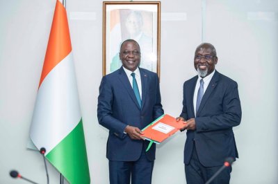 Côte d'Ivoire: Alcide Djédjé passe la main à Amadou Koné sur le projet du Port sec de Ferkessedougou