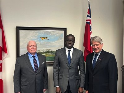 Côte d'Ivoire - Canada : Rencontres très prometteuses de l'Ambassadeur Bafetigué Ouattara dans la province de l'Ontario