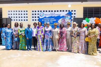 Côte d'Ivoire/Éducation: une association réhabilite une cantine scolaire pour 1500 élèves à Grand-Bassam 
